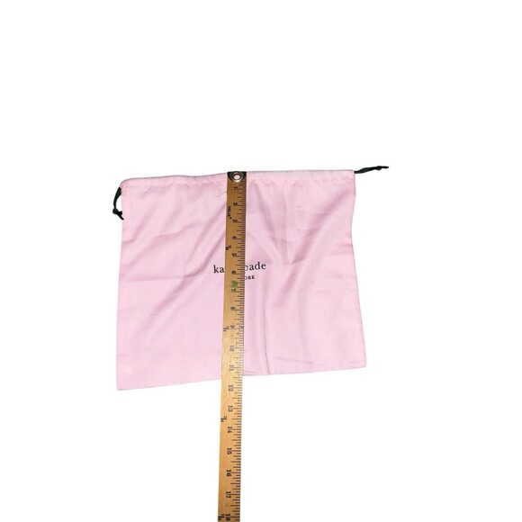 Kate Spade Lot Of 2 Large & Small Drawstring Dust Bag Size  Pink - Picture 7 of 7